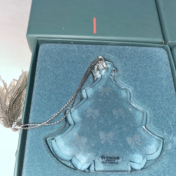 Set of 2 Lenox ornaments - Picture 3 of 3